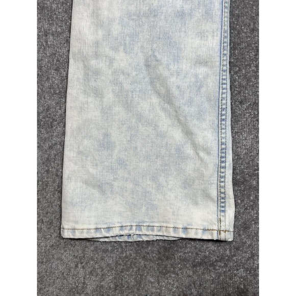 Aeropostale High Rise Flare Jeans Womens Size‎ 8 Acid Wash Distressed Denim - Picture 11 of 15